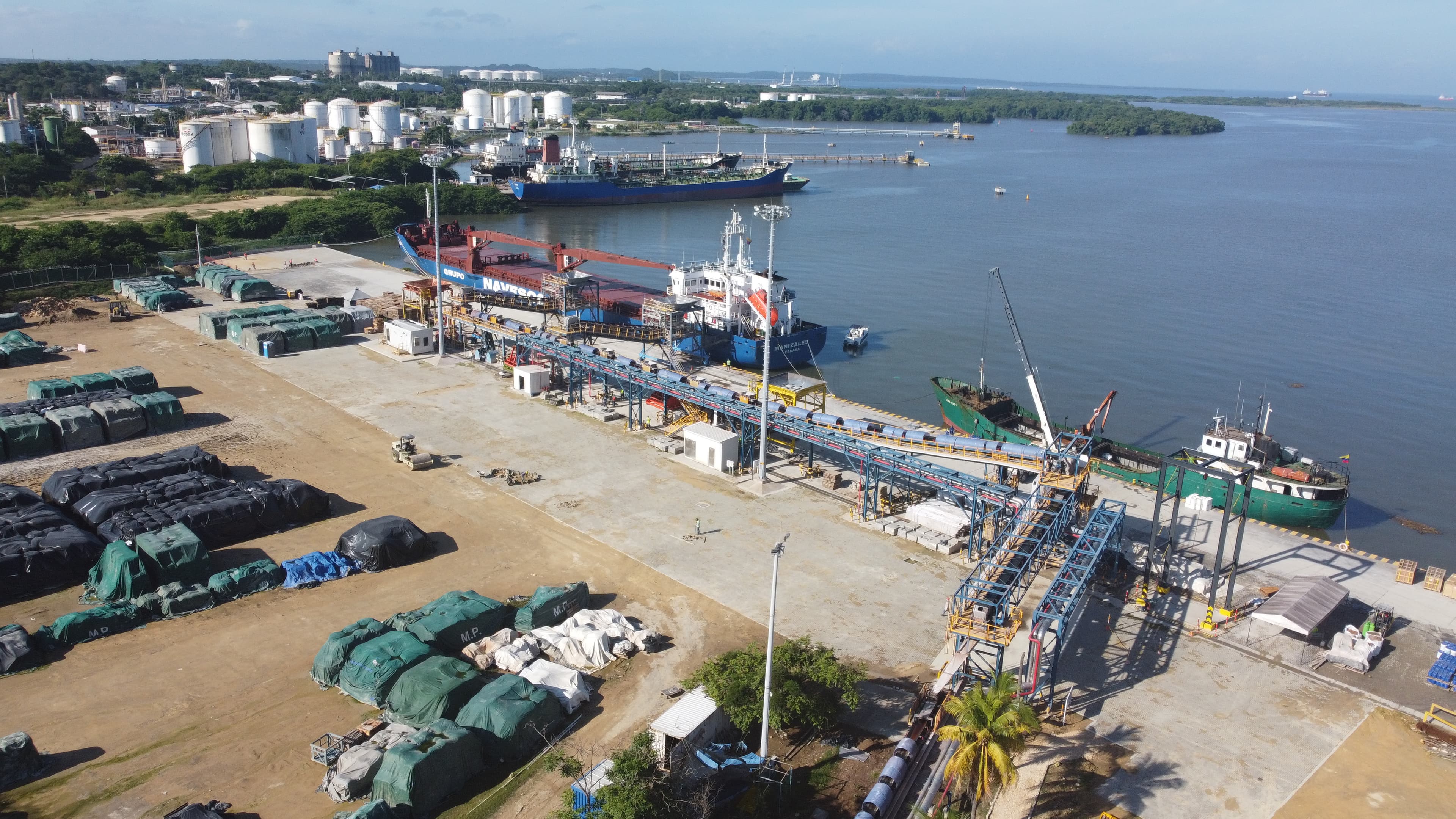 Proyecto de pavimentación en Puerto Buenavista