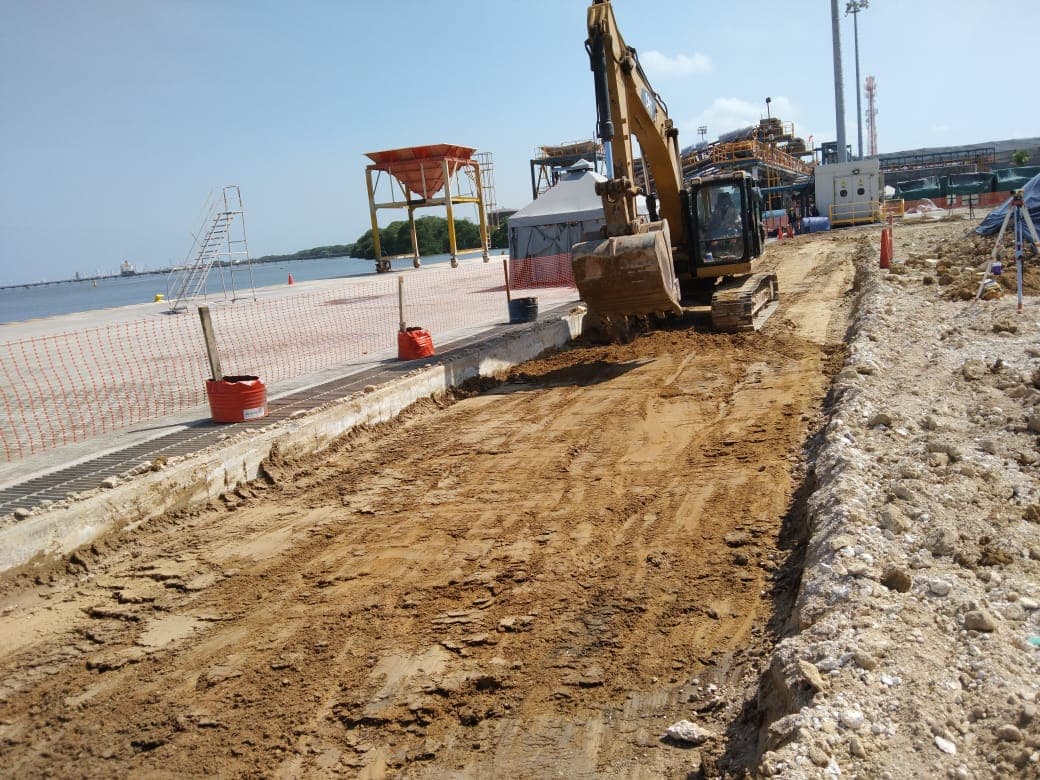 Pavimentación Patio de PBV, fotografía 1