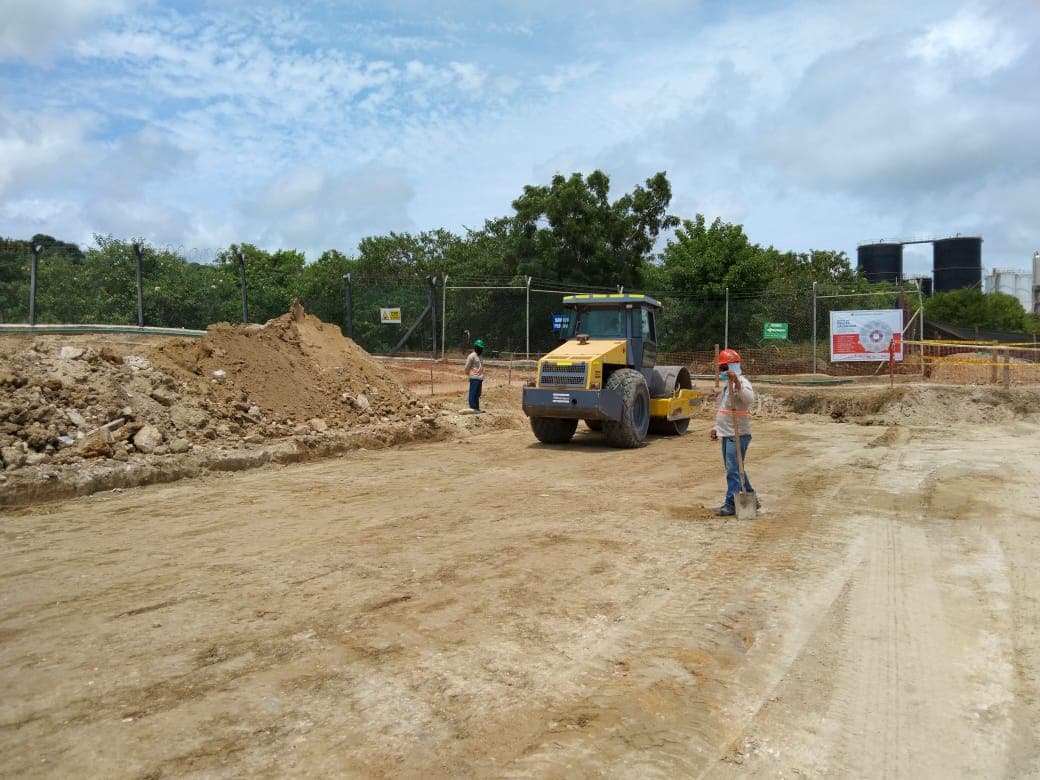 Pavimentación Patio de PBV, fotografía 3