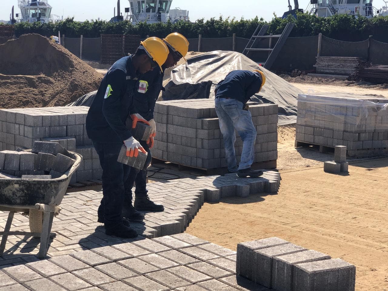 Reparación Patios SPRC, fotografía 3