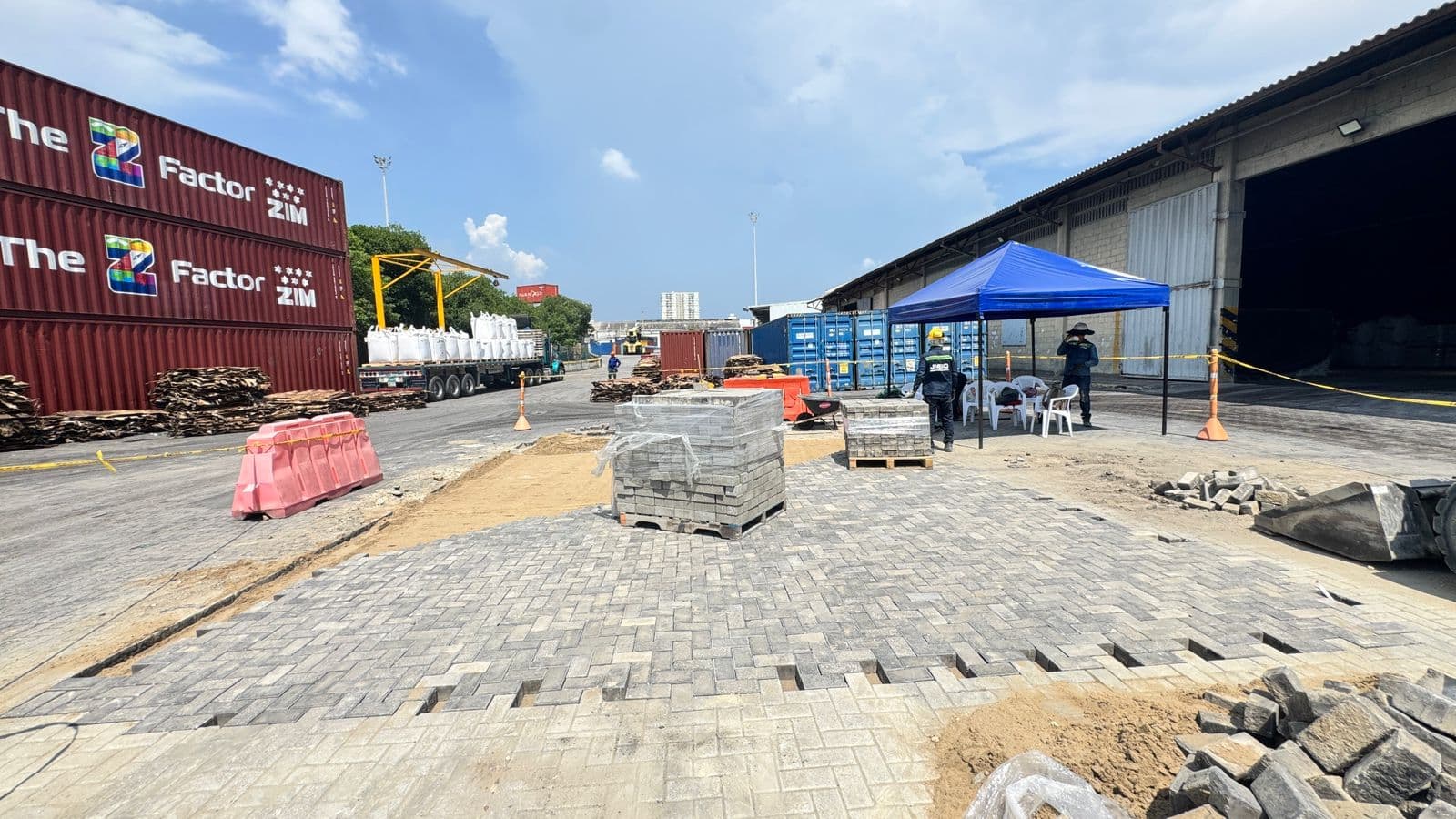 Reparación Patios Compas, fotografía 7