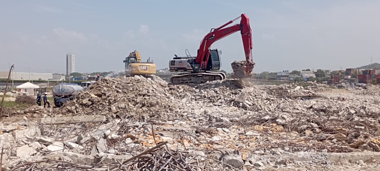 Demolición Frigopesca Contecar, fotografía 10