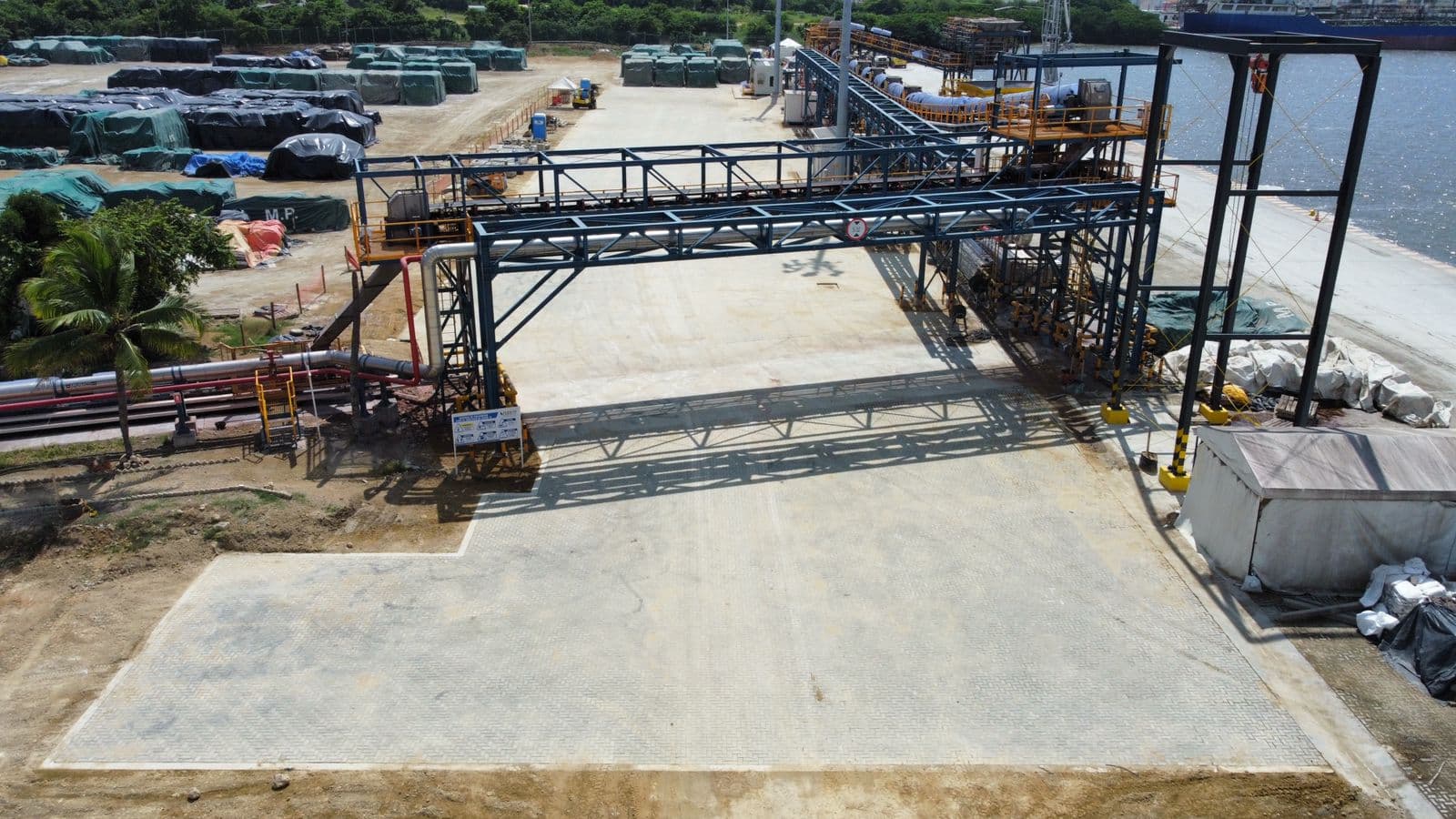 Pavimentación Patio de PBV